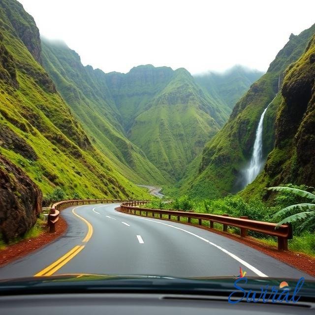 the Road to Hana in Maui, Hawaii
