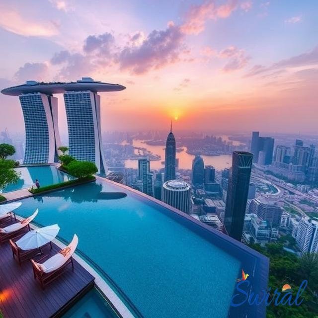the world's highest infinity edge pool in Singapore