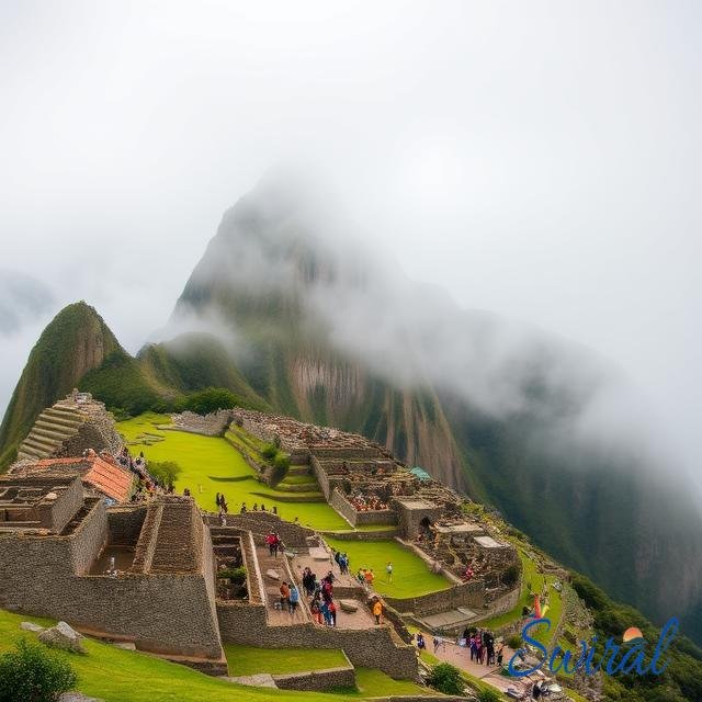 Explore the ancient ruins of Machu Picchu in Peru