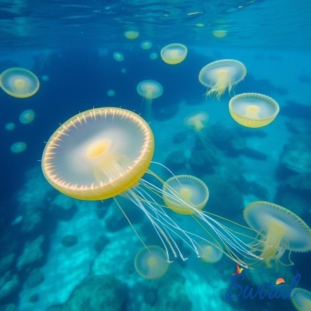 The unique Jellyfish Lake in Palau