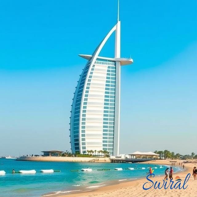 The Burj Al Arab in Dubai