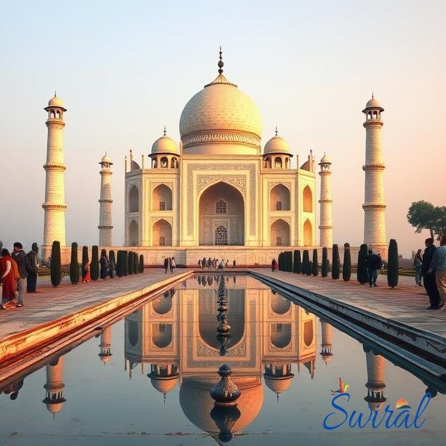 Marvel at the Taj Mahal in India