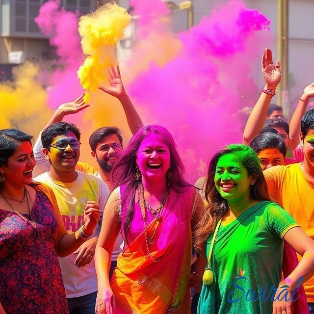 The Colorful Holi Festival in India