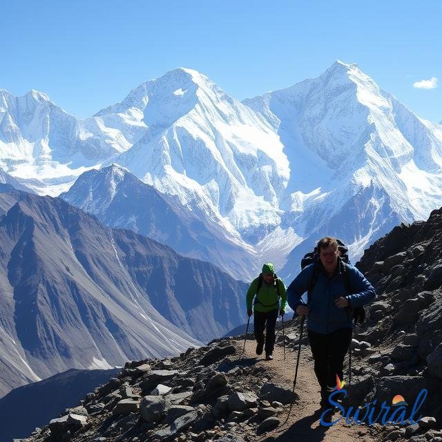 Trek through the majestic Himalayas